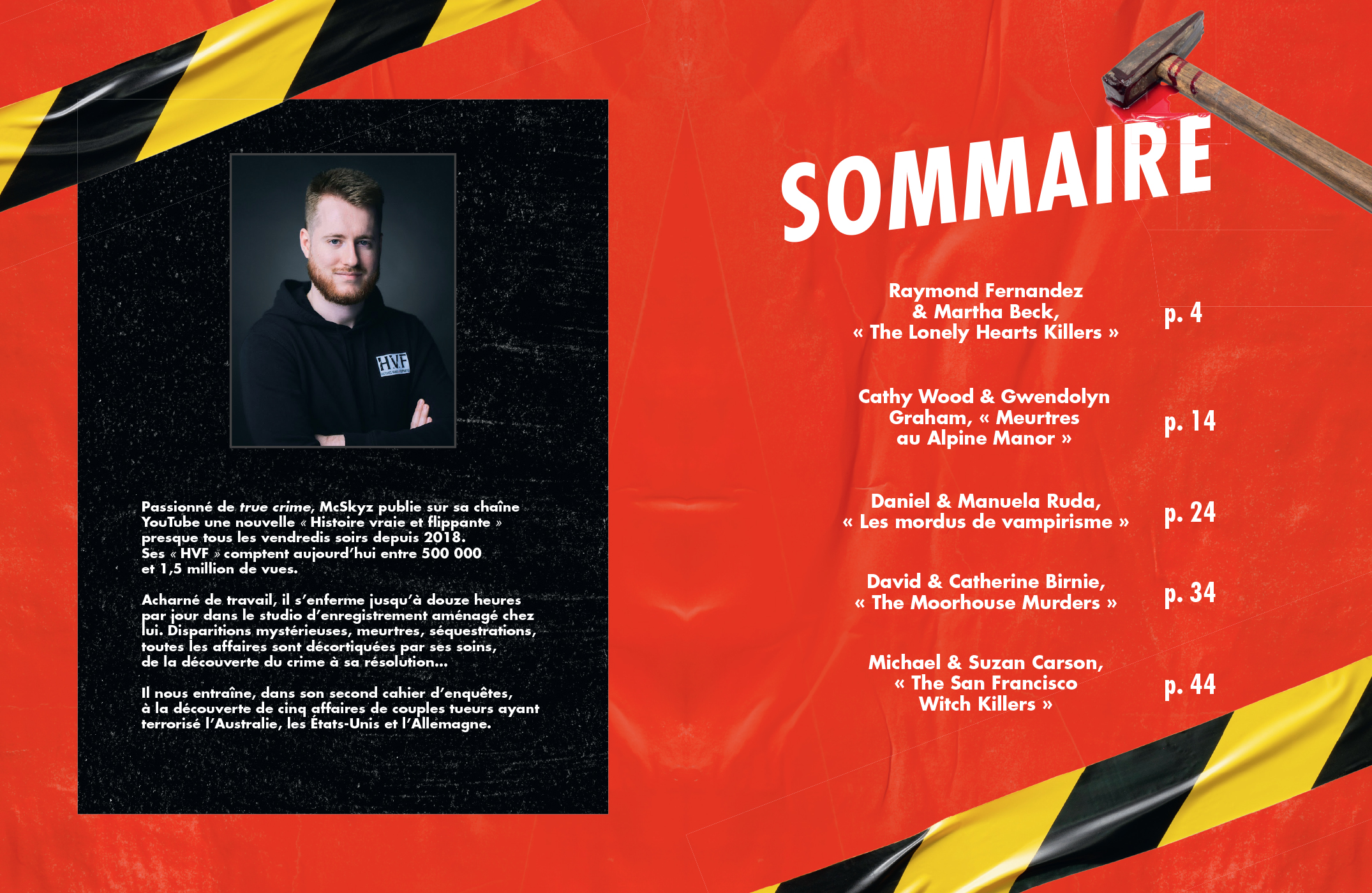 Sommaire du livre